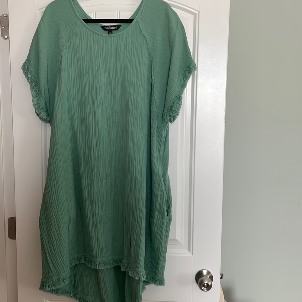 Super soft gauze dress size 1X